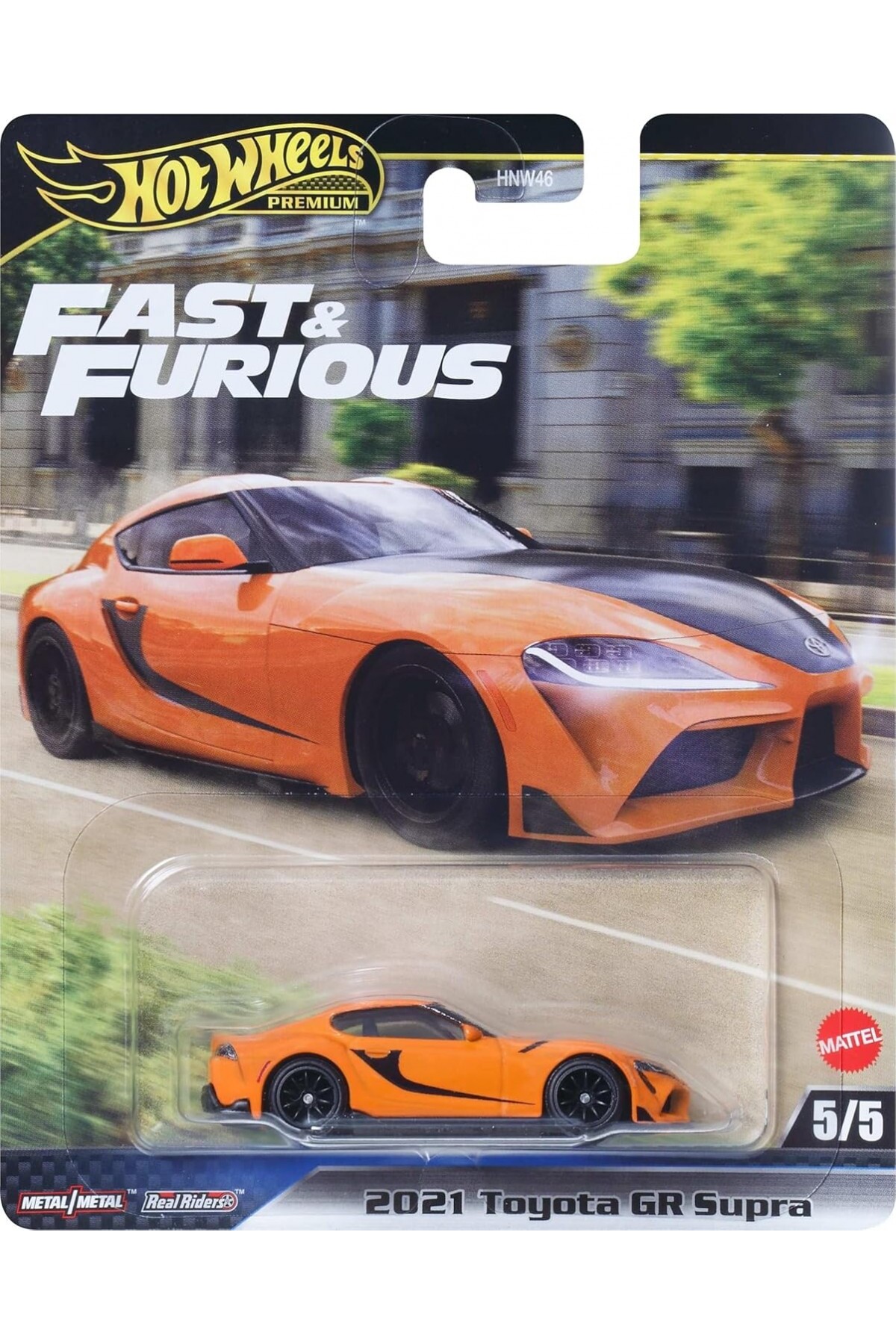 ماشین اسباب بازی تویوتا GR سوپرا 2021 سریع و خشن ممتاز JBM00 از ترکیه HOT WHEELS