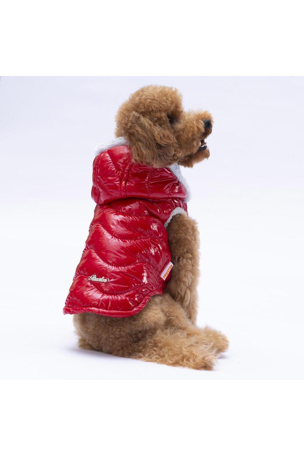 جلیقه بارانی سگ پاواستار Pawstar Light Wave Anorak مدل LW2310، قرمز