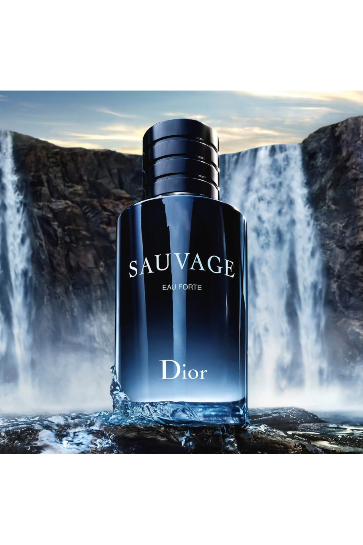 عطر مردانه SAUVAGE EAU FORTE PARFUM بدون الکل 100 میل با قدرت آب تأکید کرد Dior