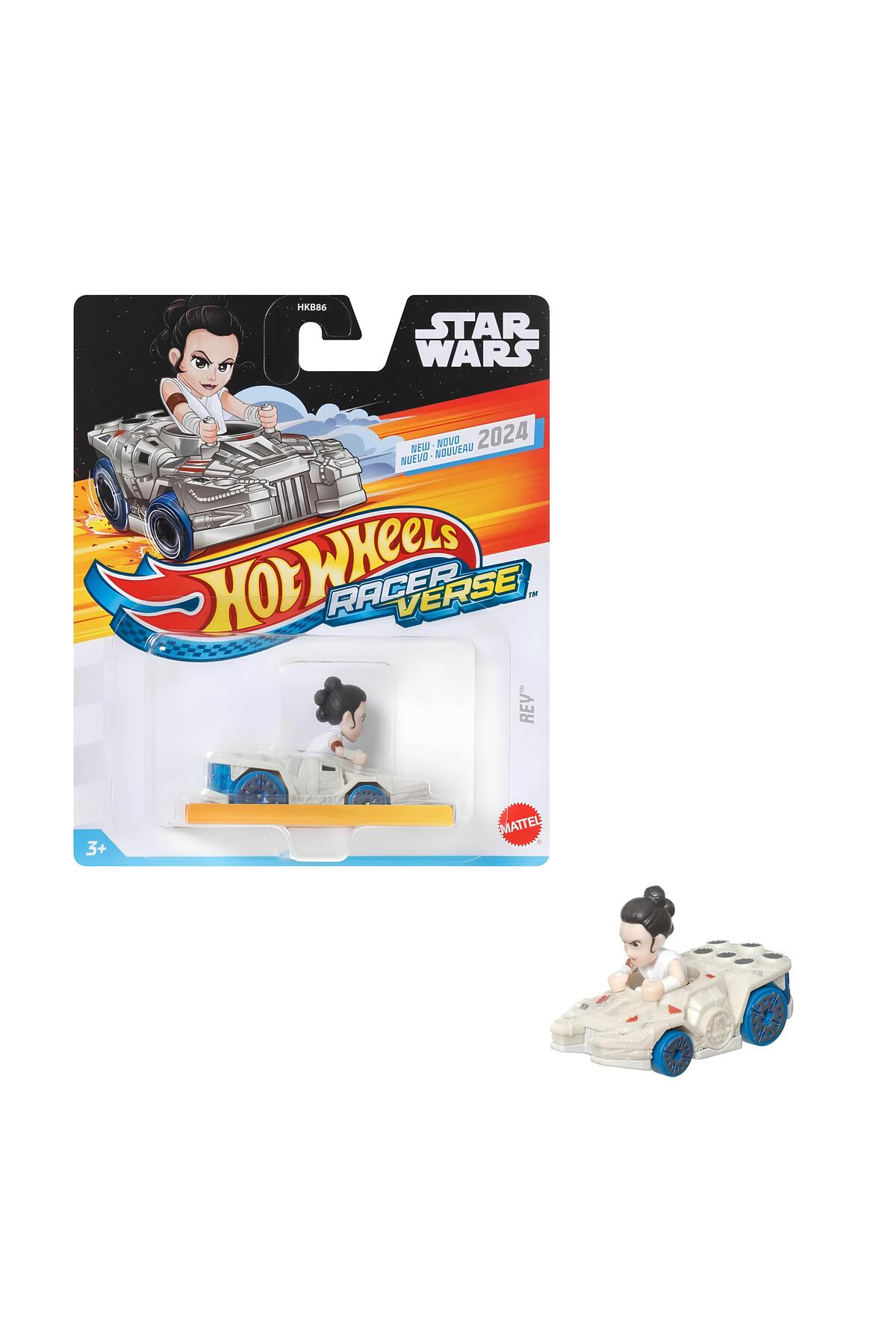 ماشین اسباب بازی RACERVERSE SINGLE CARS REY HRT20 از ترکیه HOT WHEELS