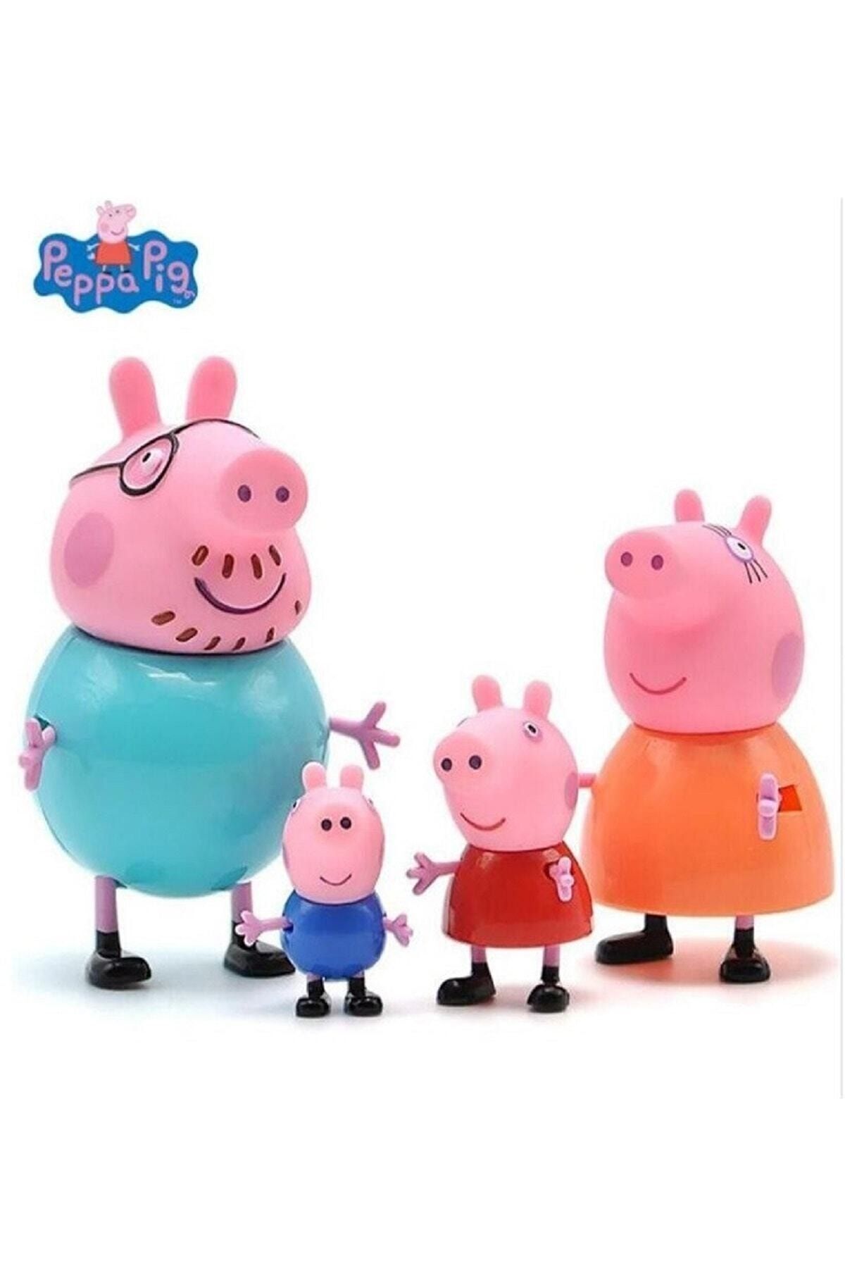 اسباب بازی های فیگور دیگر اکشن PEPPA PIG FAMILY ACTION FIG ست کامل 14 تایی Schulzz