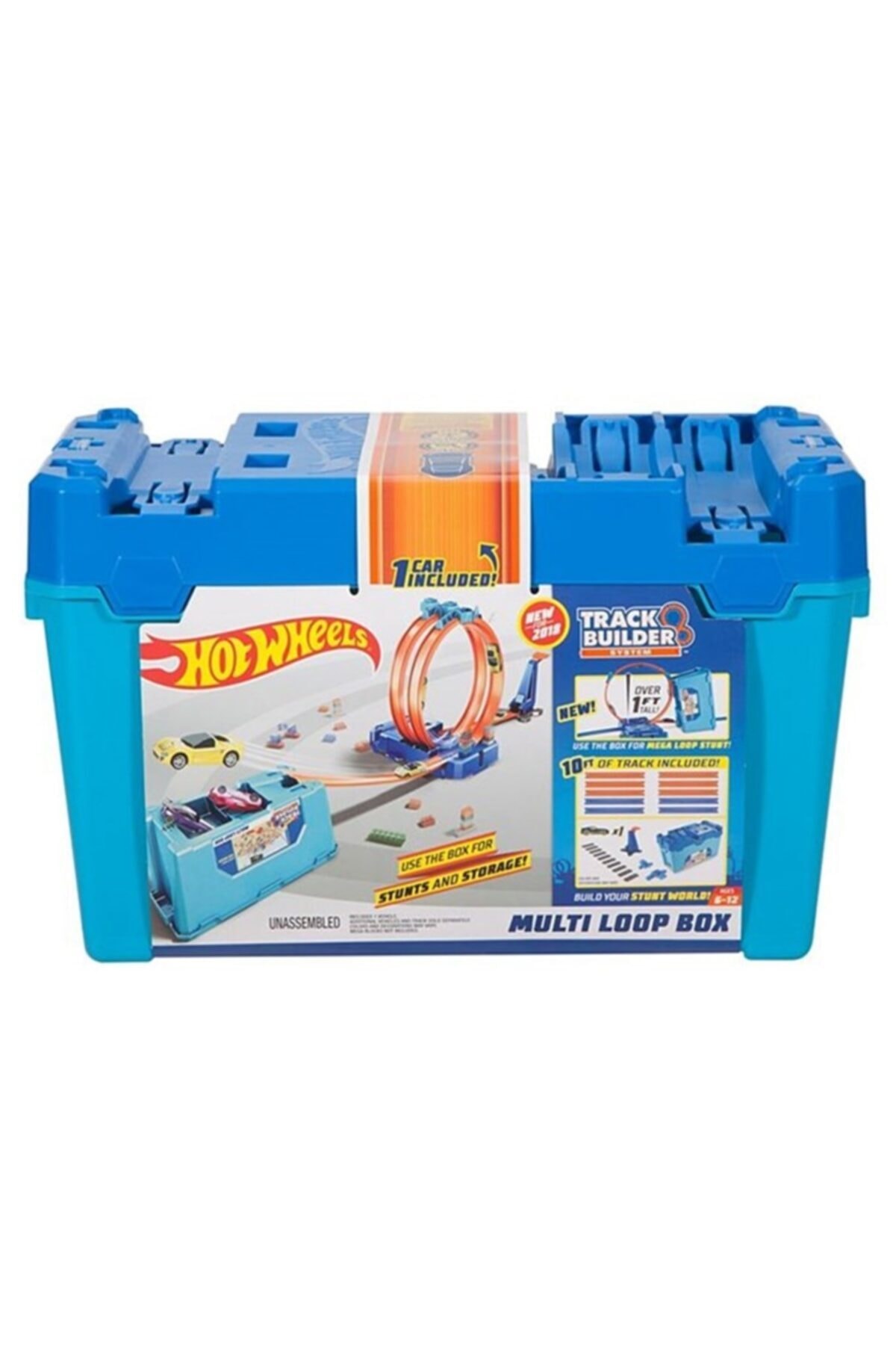 ماشین اسباب بازی TRACK BUILDER BOXED SERIES RACING SET FLK89 FLK90 هات ویلز اورجینال HOT WHEELS