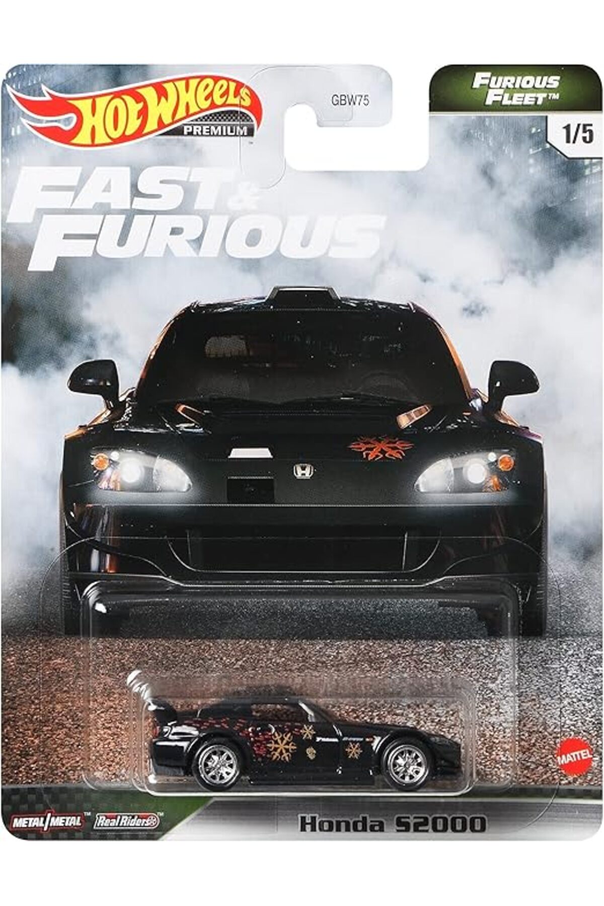 ماشین اسباب بازی F&F ممتاز FURIOUS FLEET HONDA S2000 GRK60 از ترکیه HOT WHEELS