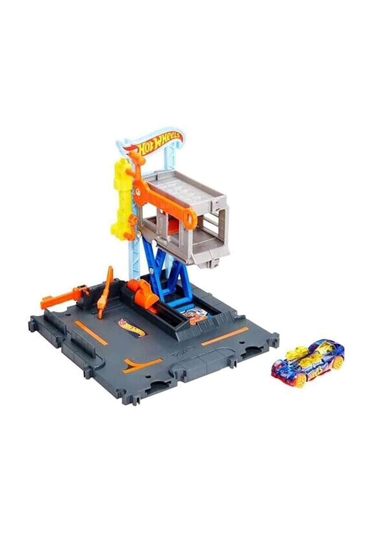 ماشین اسباب بازی سریال LIFE CITY HDR24 DOWNTOWN TUNE SHOP هات ویلز اورجینال HOT WHEELS