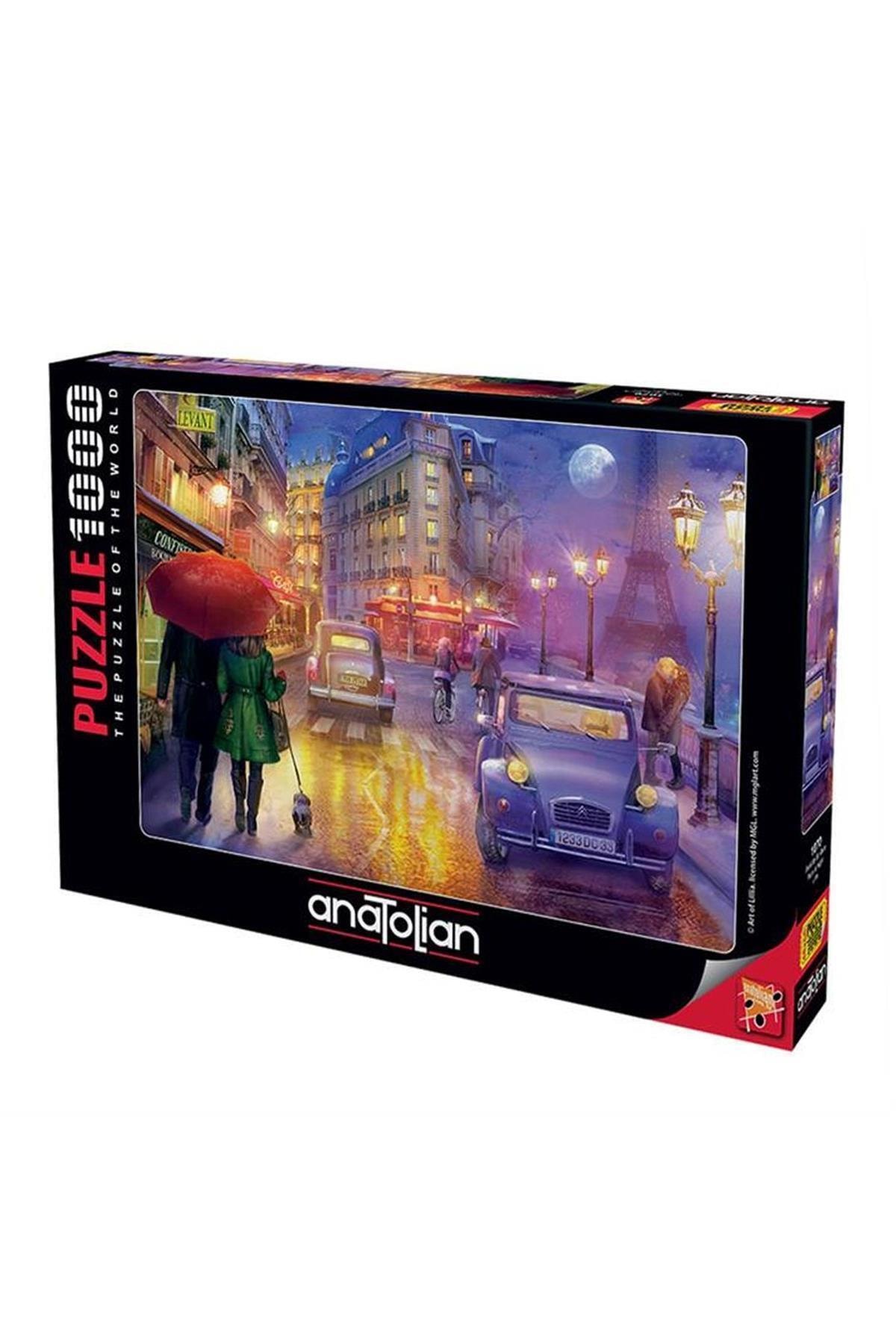 پازل برند: 1070 آناتولی یک شب در پاریس 1000 قطعه دسته: اسباب بازی عربیلا اورجینال Anatolian Puzzle