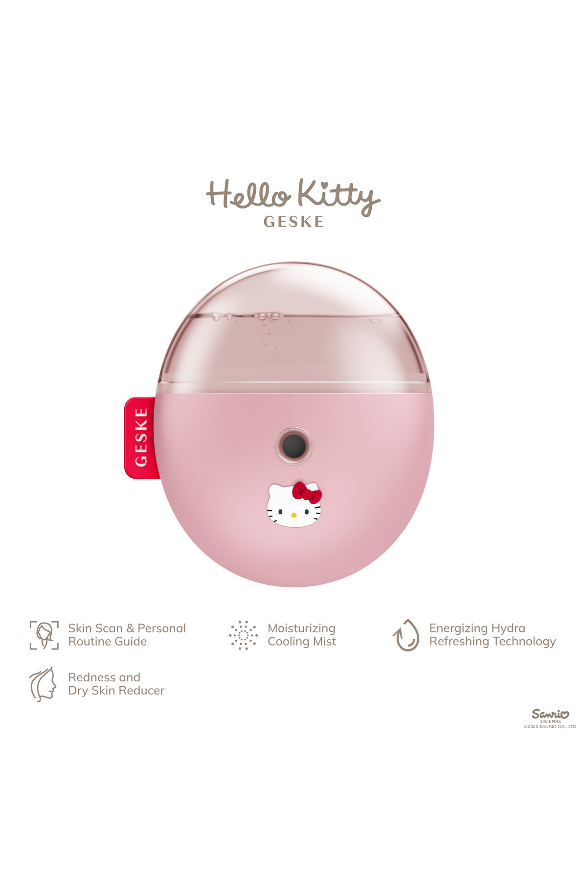 ماساژور صورت دستگاه پاک کننده SMARTAPPGUIDED™ REFRESHER 4 IN 1 FACIAL HYDRATION اورجینال Geske