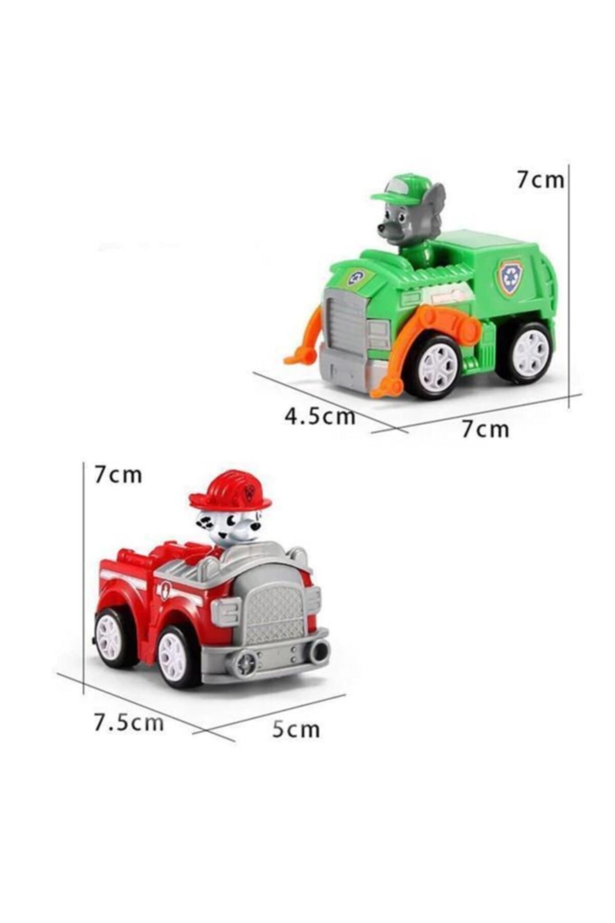اسباب بازی های فیگور دیگر ست PAW PATROL با 6 عدد Realx
