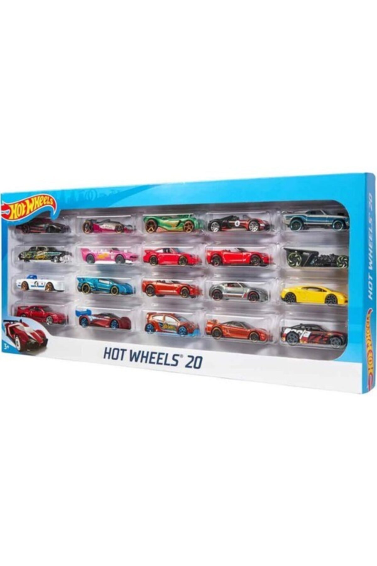 ماشین اسباب بازی ست 20 تکه ماتل اصلی دارای مجوز از ترکیه HOT WHEELS