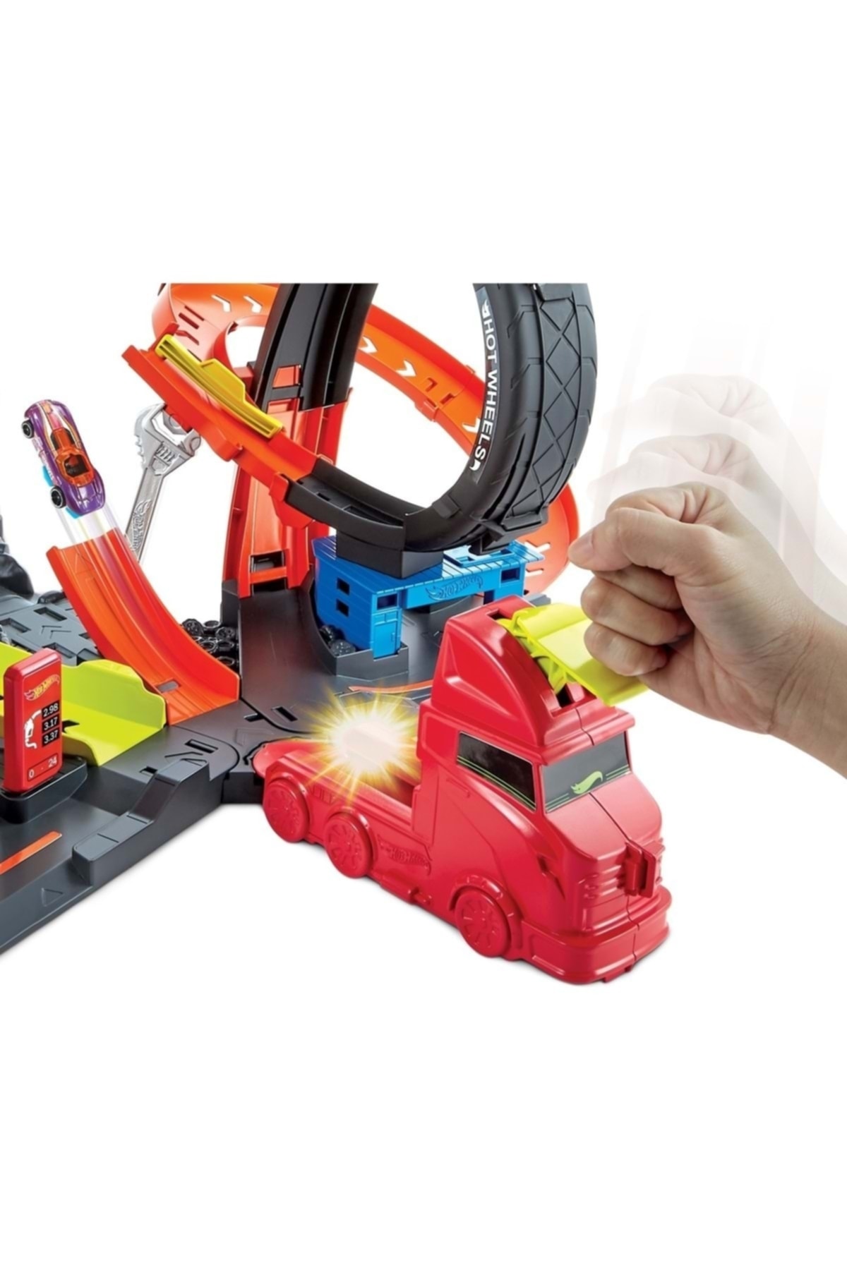 ماشین اسباب بازی مجموعه حمله گوریل سمی هات ویلز اورجینال HOT WHEELS