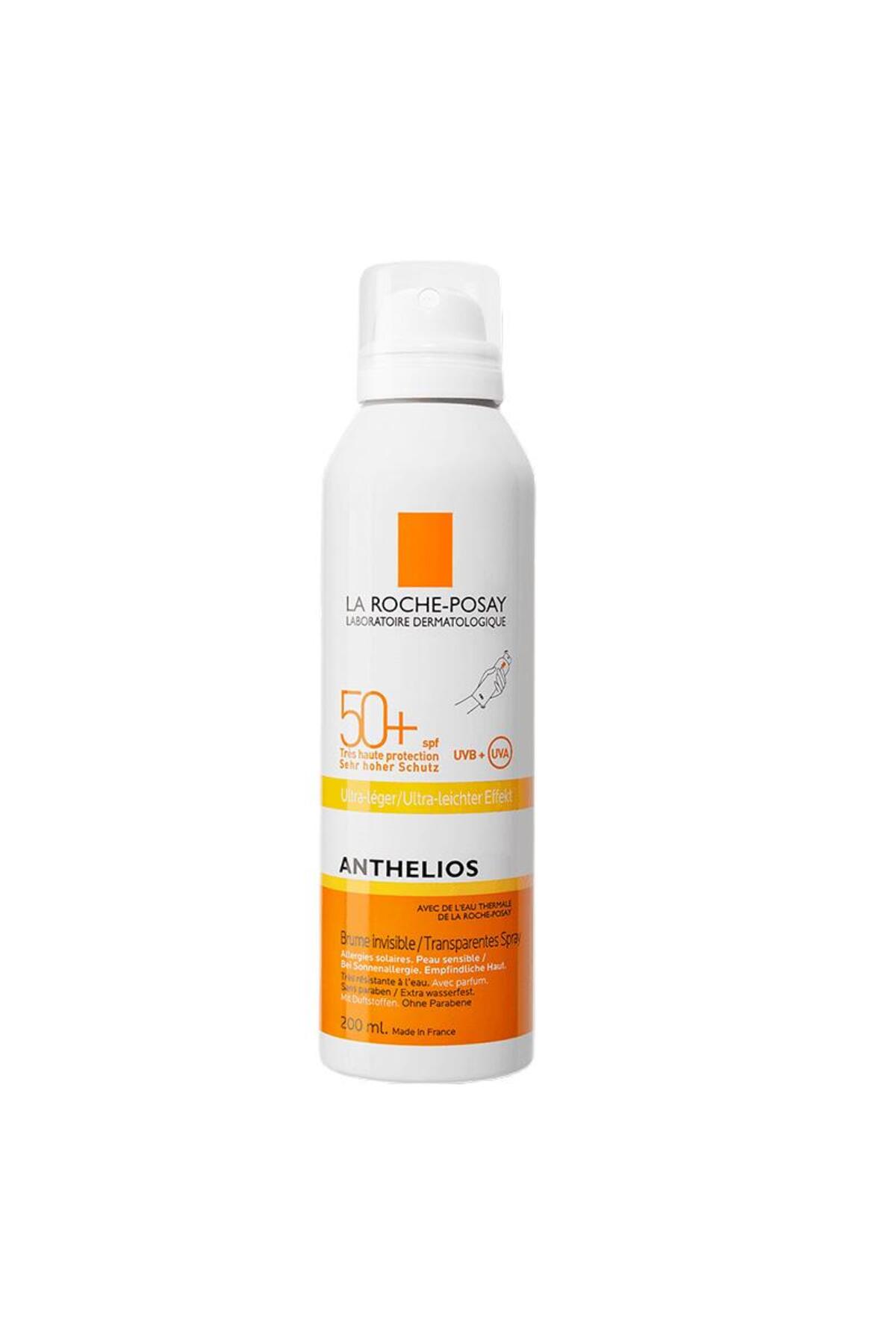 کرم ضد آفتاب صورت ANTHELIOS SPF50+ فوق العاده سبک محافظت شده بدن اسپری 200 میل La Roche Posay