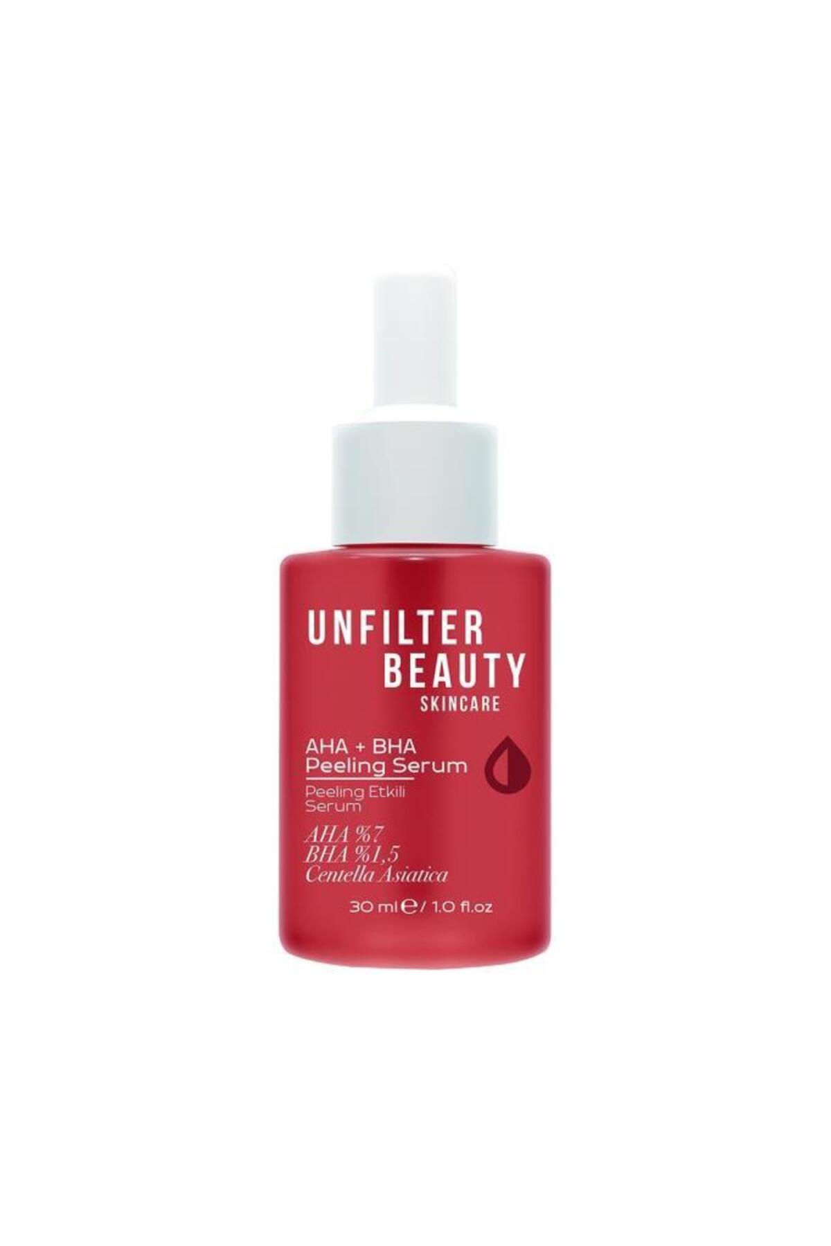 اسکراب صورت لایه برداری سرم 30 میل Unfilter Beauty