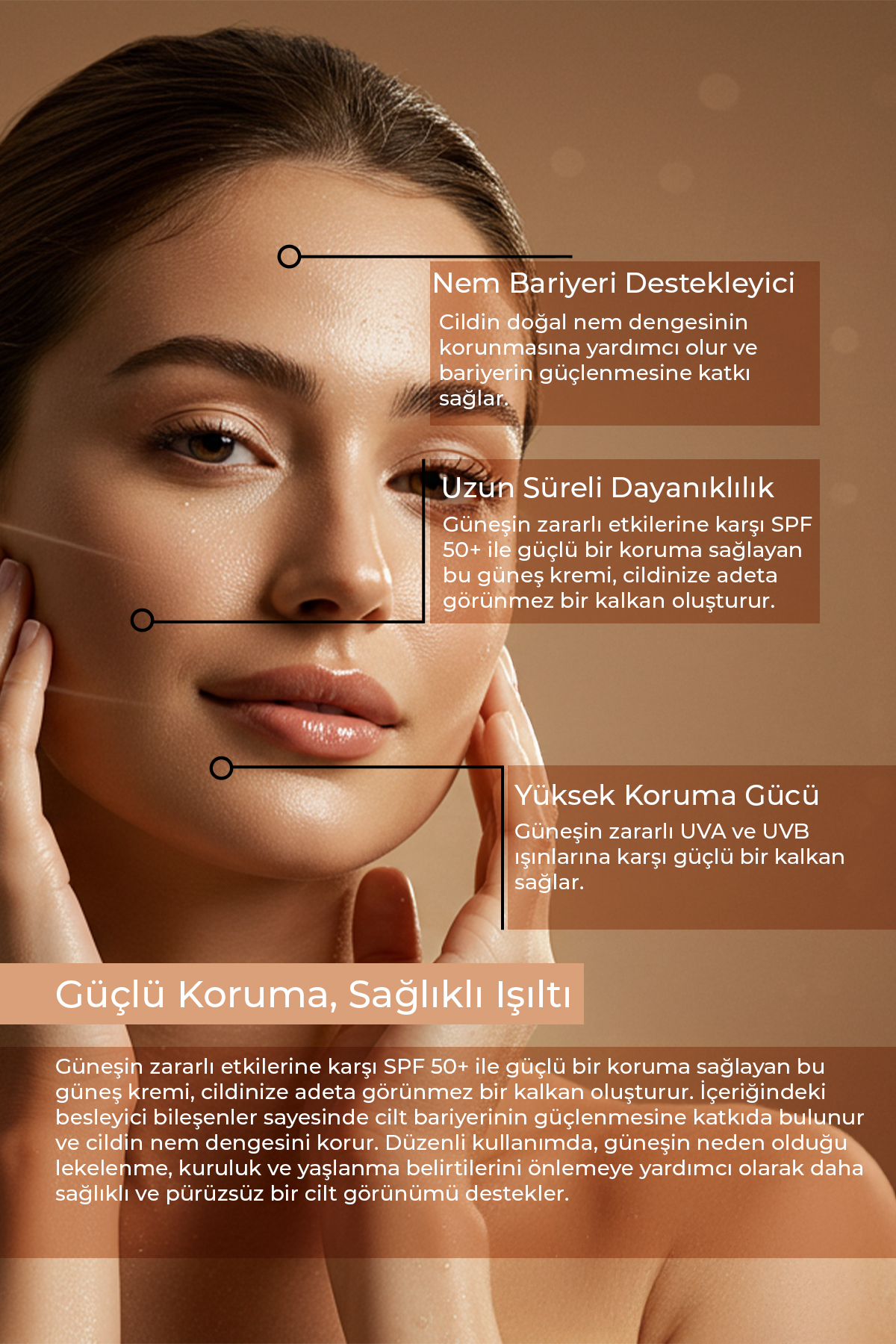 کرم بی بی با SPF 50 و حفاظت بسیار بالا رنگ بژ 40 میلی لیتر Lynch Cosmetics