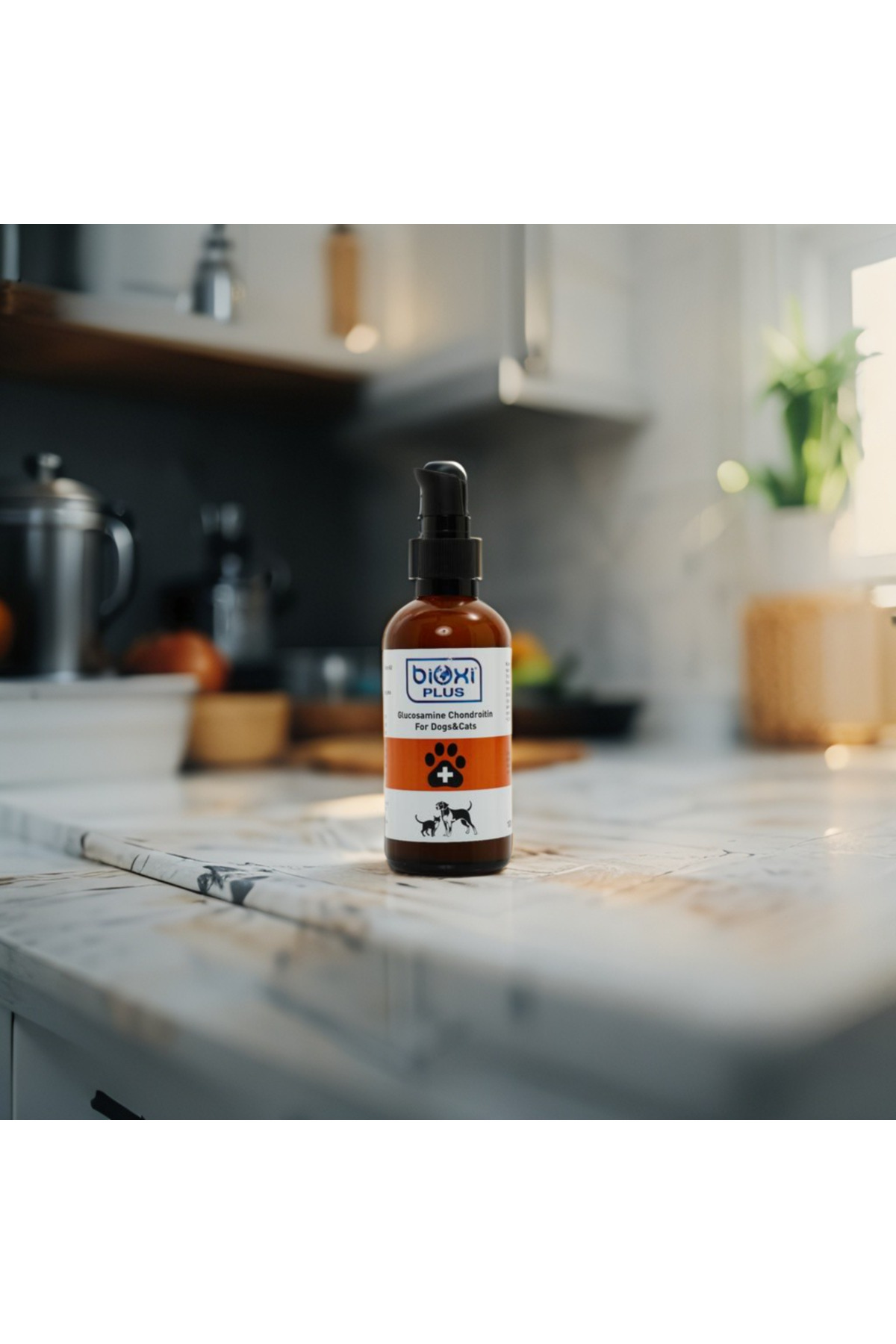 مکمل مفاصل گربه و سگ بیوکسی Bioxi Glucosamine Chondroitin، ۱۰۰ میلی‌لیتر