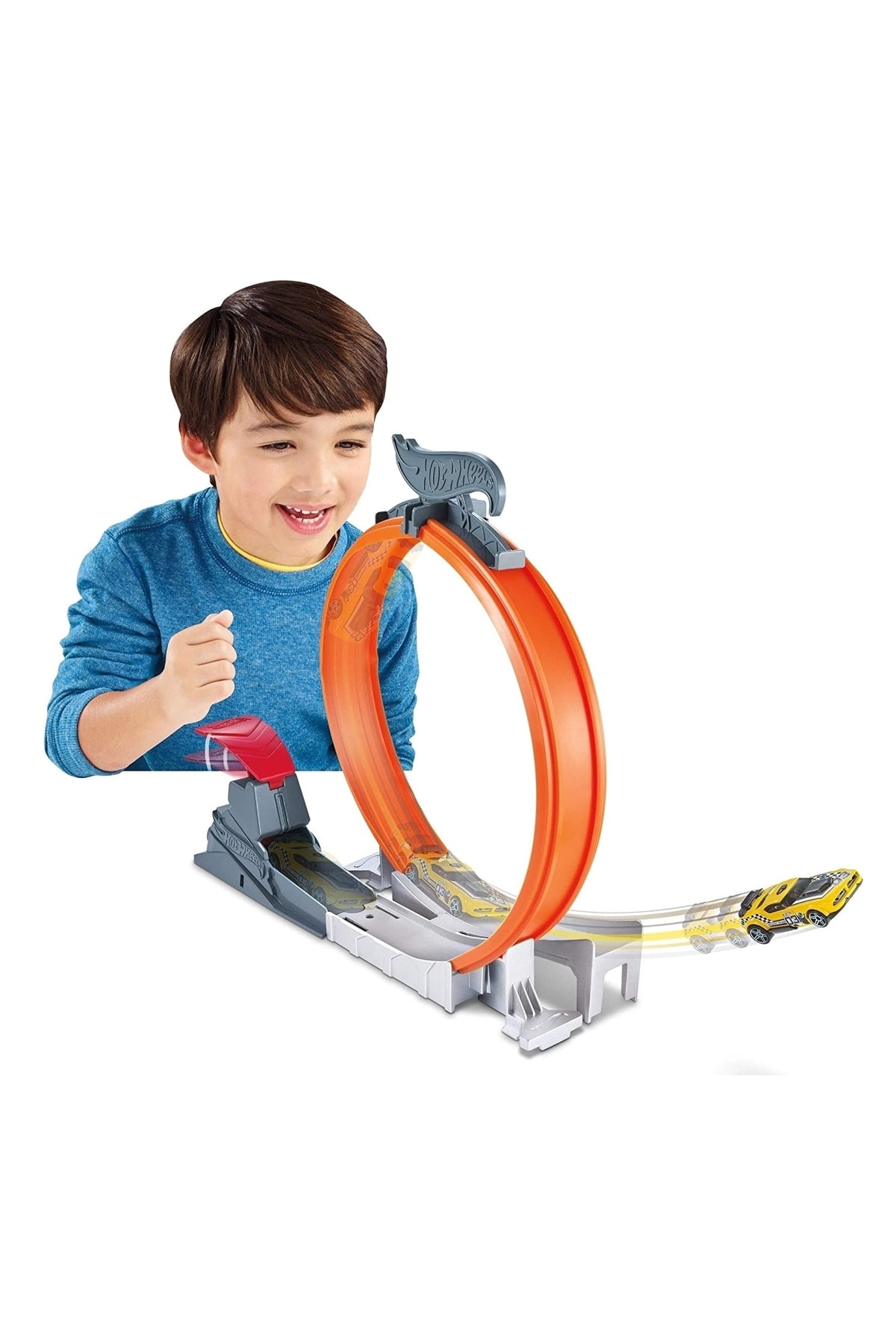 ماشین اسباب بازی راه اندازی RAMP HOTWHELS ACTION SET AERROBASI پرش دور آهنگ TOY LOOP STAR هات ویلز اورجینال HOT WHEELS