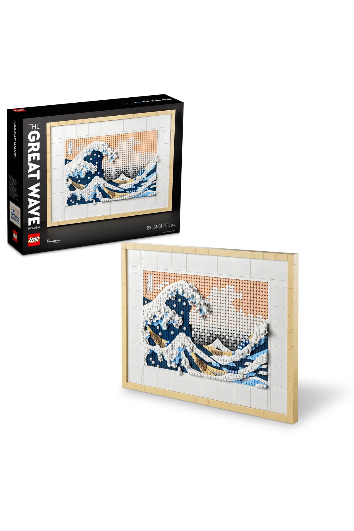 LEGO لگو ست نقاشی ژاپنی Art Hokusai The Great Daa 31208 برای هنردوستان و بزرگسالان (1810 قطعه)