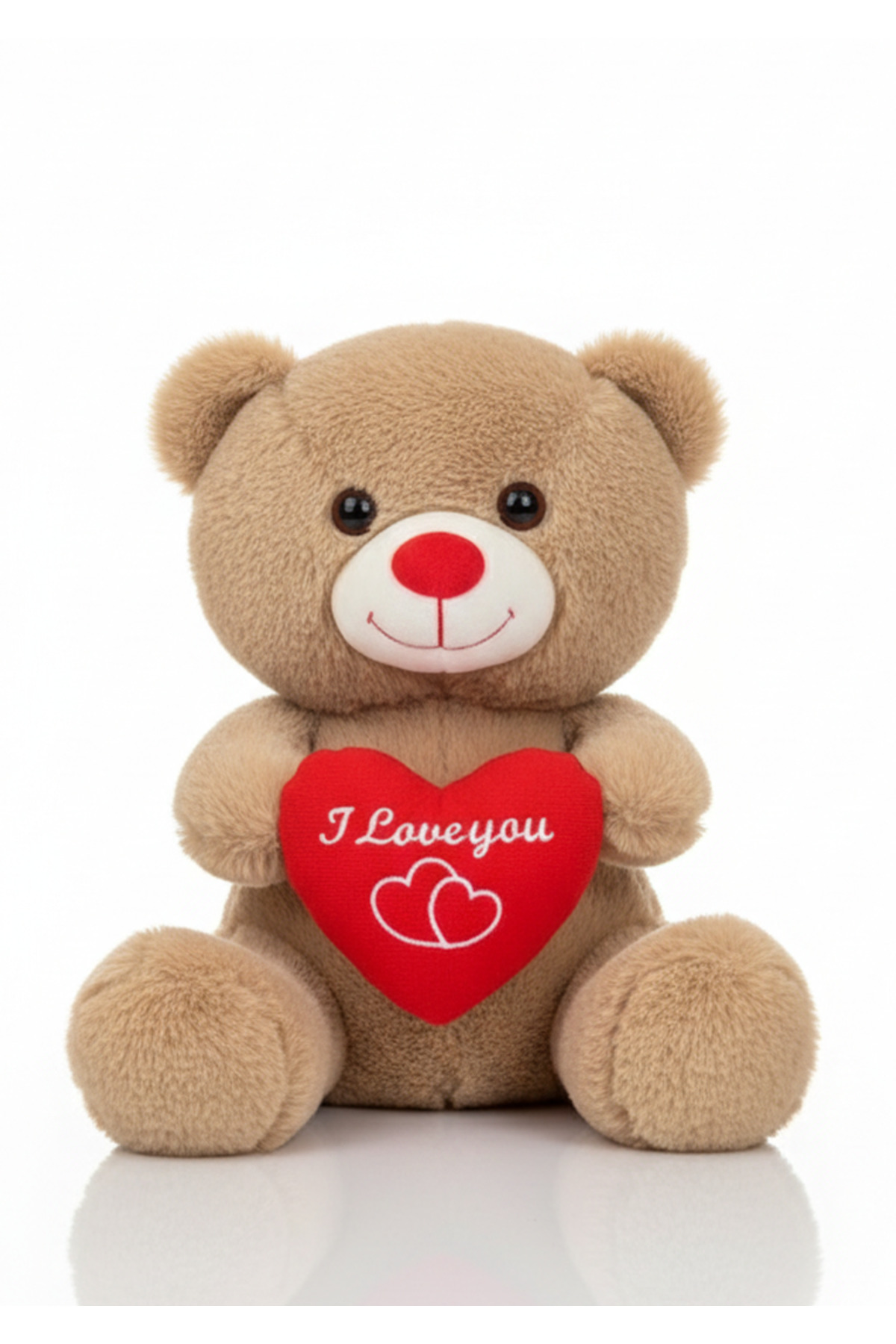 اسباب بازی های پشمی قلب خرس عروسکی 35 سانتی متر زیبا و نرم از ترکیه POLLYTOYS PELÜŞ OYUNCAKTA DÜNYA MARKASI