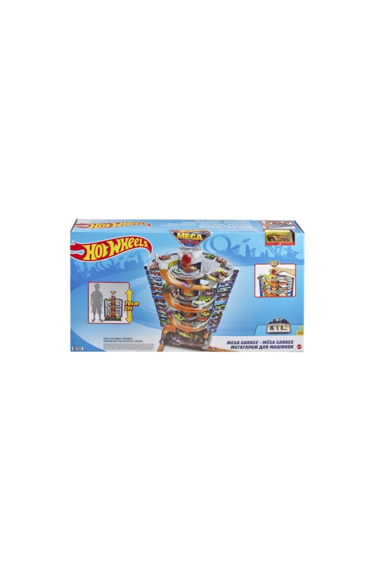 ماشین اسباب بازی مجموعه مگا گاراژ GTT95 از ترکیه HOT WHEELS