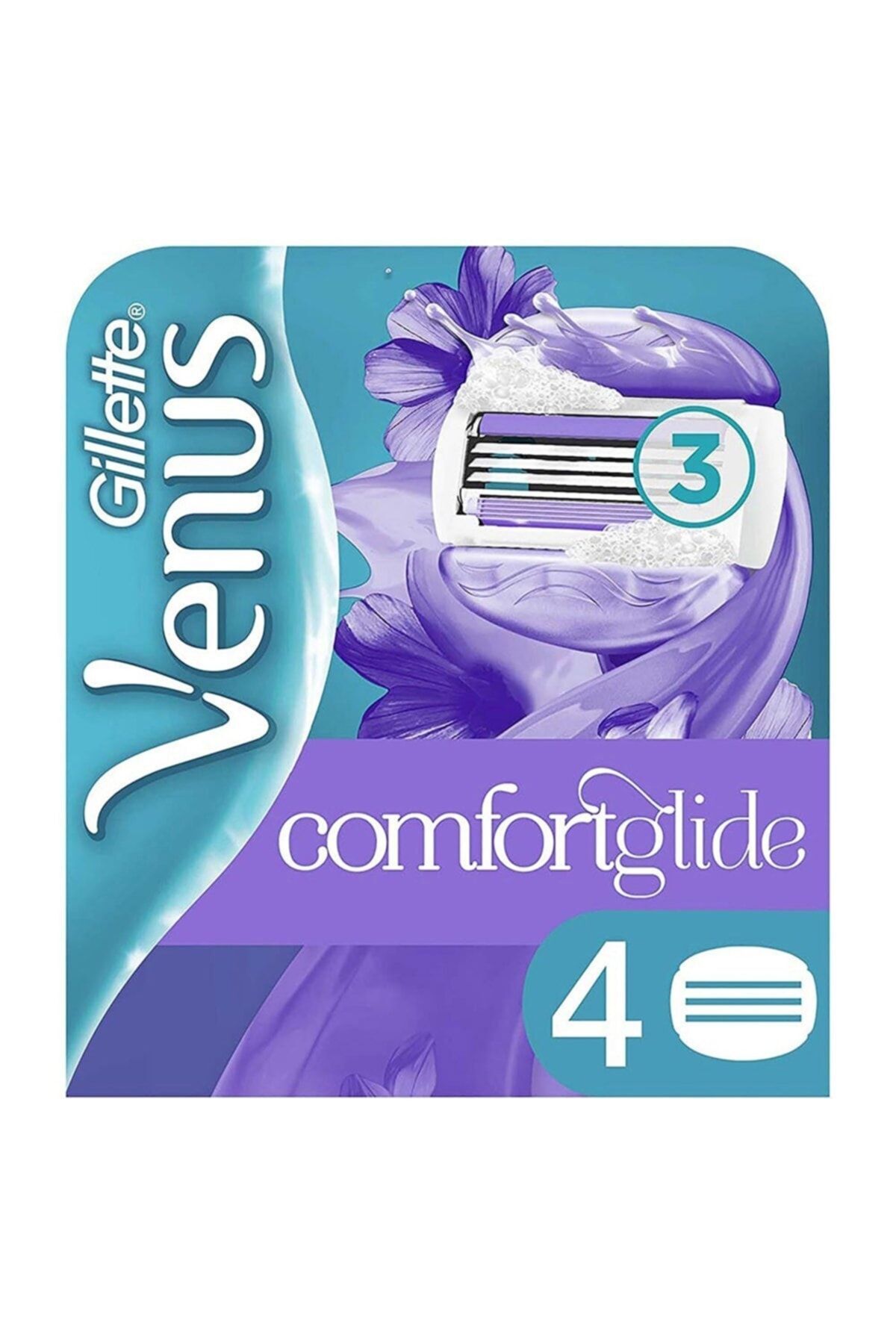 تیغ اصلاح سر تعویض 4 تکه GILLETTE VENUS COMFORT GLIDE BREEZE Gillette Venus