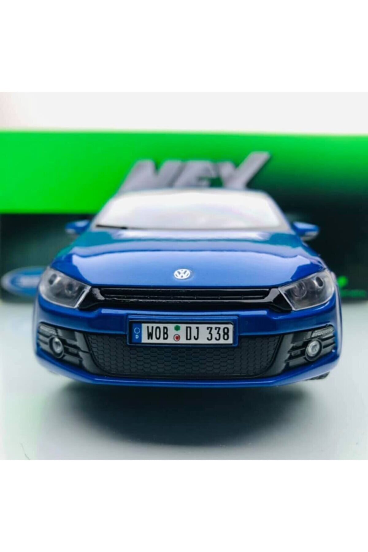 مدل خودرو VOLKSWAGEN SCIROCCO 1 24 CAR BLUE اورجینال WELLY