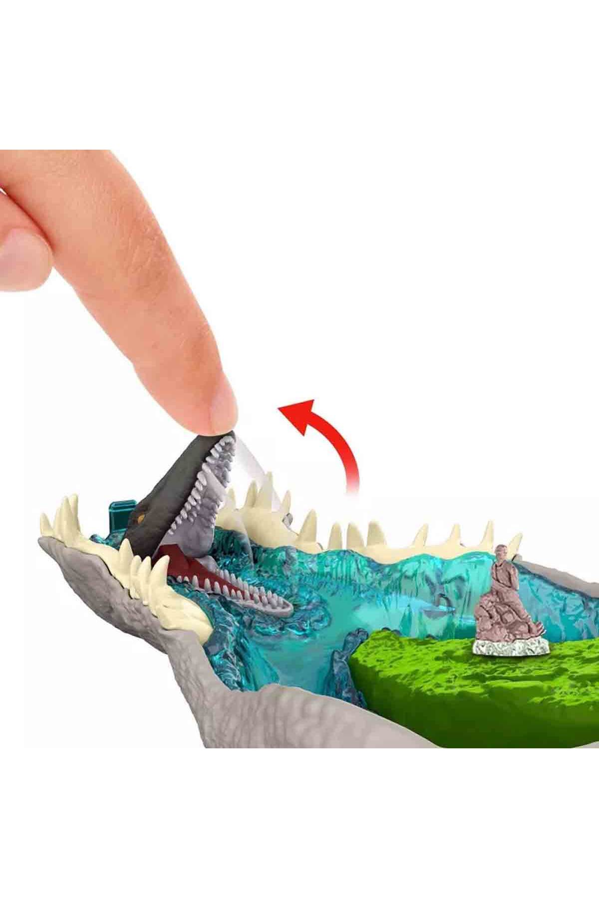 اسباب بازی های فیگور دیگر مجموعه میکرو JGB96 SPINOSAURUS JGB98 Jurassic World