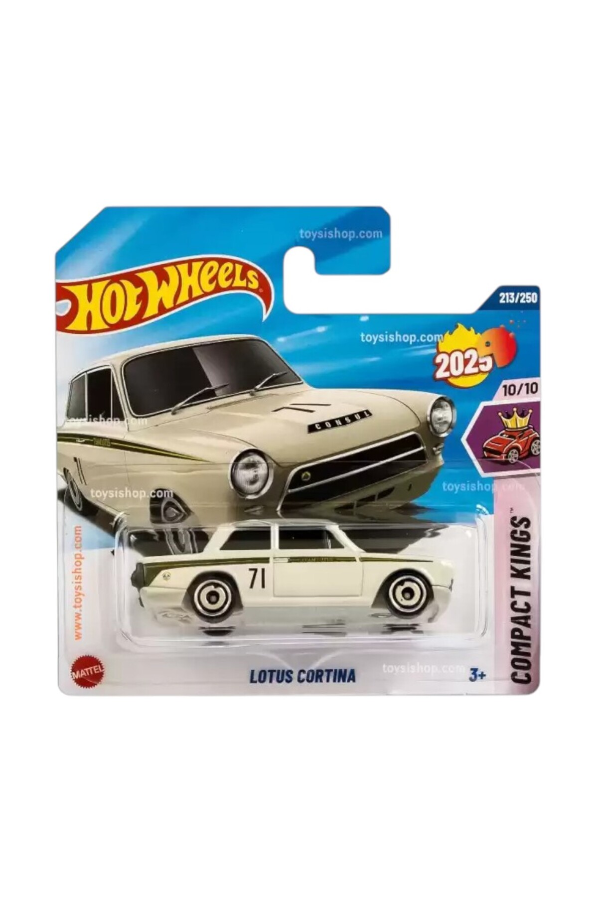 ماشین اسباب بازی LOTUS CORTINA COMPACT KINGS HYW46 HOT WHEELS