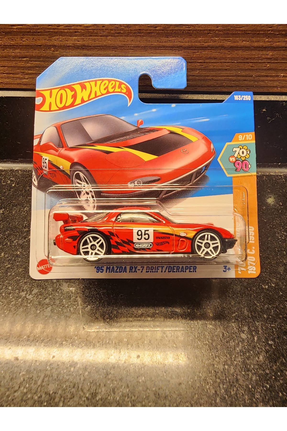 مدل خودرو 1 64 مزدا RX 7 DRIFT 1995 از ترکیه HOT WHEELS