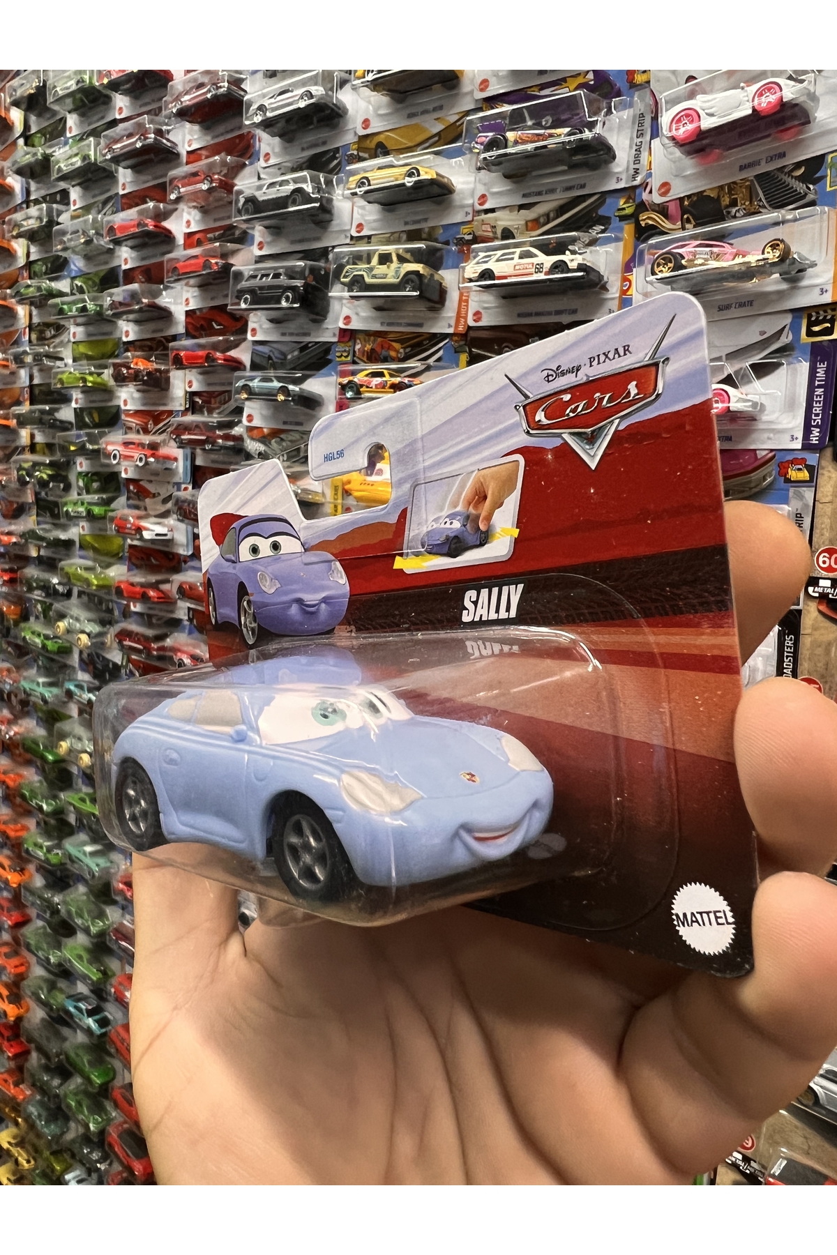 ماشین اسباب بازی اتومبیل های دیزنی سالی مقیاس 1.45 هات ویلز اورجینال HOT WHEELS
