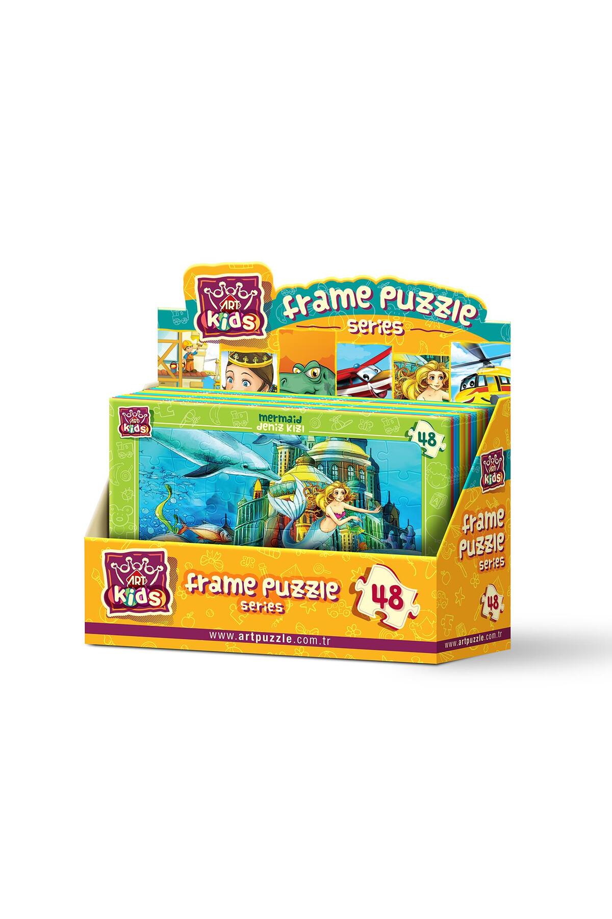 پازل دخترانه و پسرانه بچگانه ART CHILD PUZZLE 48 قطعه ترافیک شهر اورجینال ارت Art Puzzle