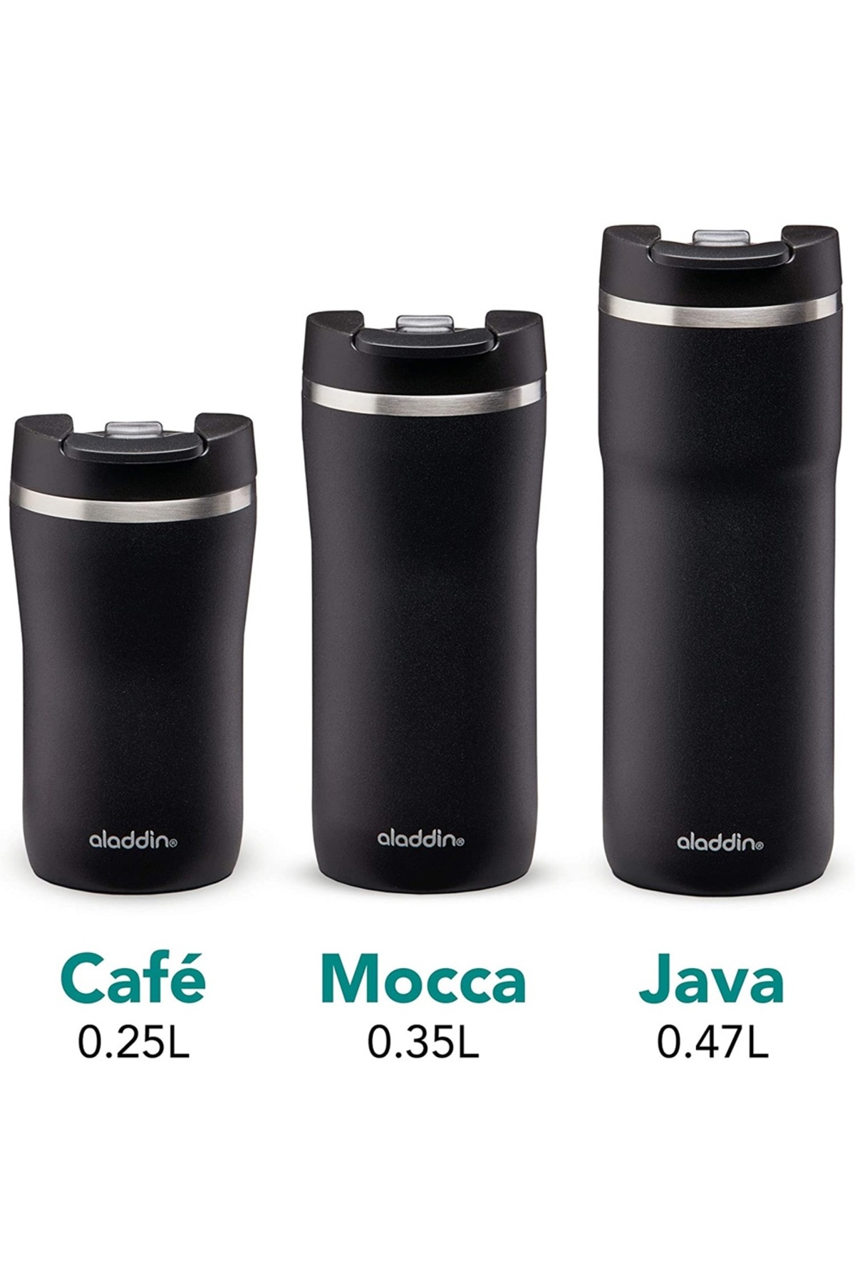 فلاسک MOCCA THERMAVAC™ LEAK LOCK™ MUG 0.35L LAVA مشکی اورجینال Aladdin