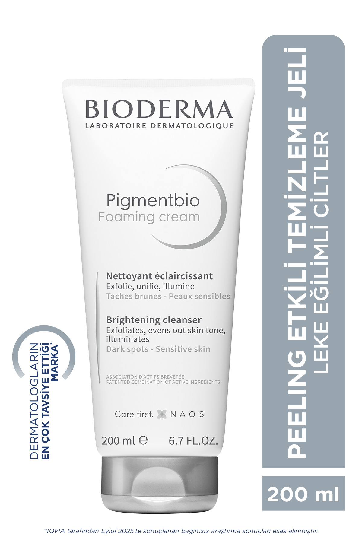 ژل شستشوی ضد لک و روشن کننده مدل Pigmentbio با حجم 200 میل بایودرما Bioderma