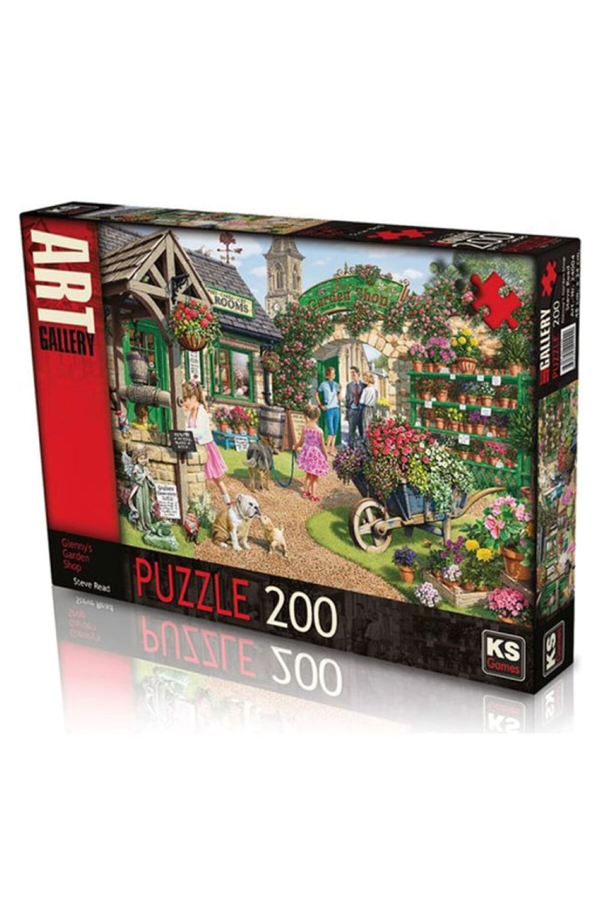 پازل بازی 200 PIECE PUZZLE 24004 GLENNY'S GARDEN SHOP KS