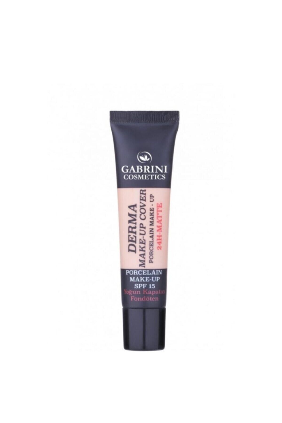 کرم پودر بنیاد DERMA MAKE UP FOUNDATION 103 40ML Gabrini