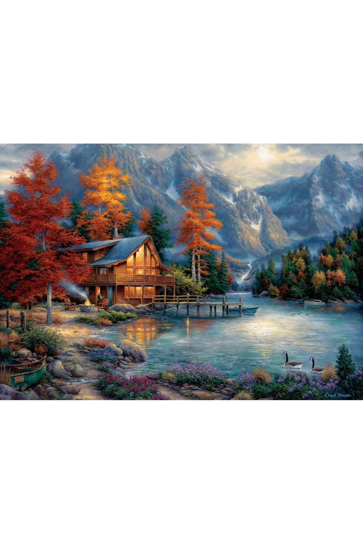 پازل 3000 تکه بازتاب پاییز Art Puzzle