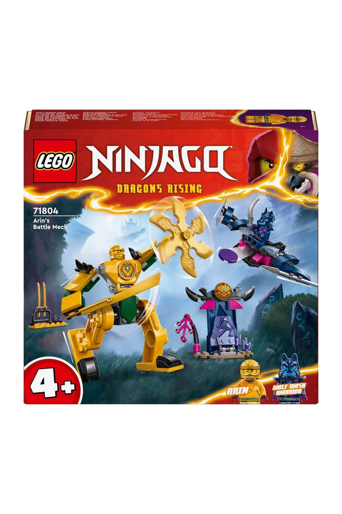لگو و اسباب بازی های ساخت محور ® NINJAGO® ARIN'S BATTLE ROBOT 71804 مینی فیگور آرین برای کودکان 4 سال به بالا از ترکیه LEGO