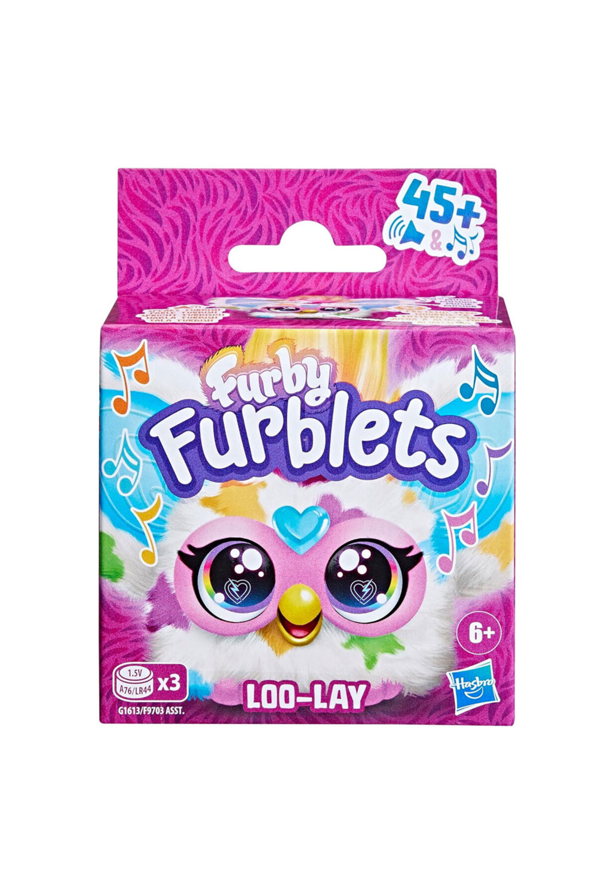 اسباب بازی های پشمی FURBLET INTERACTIVE PLUSH LOO LAY G1613 Furby