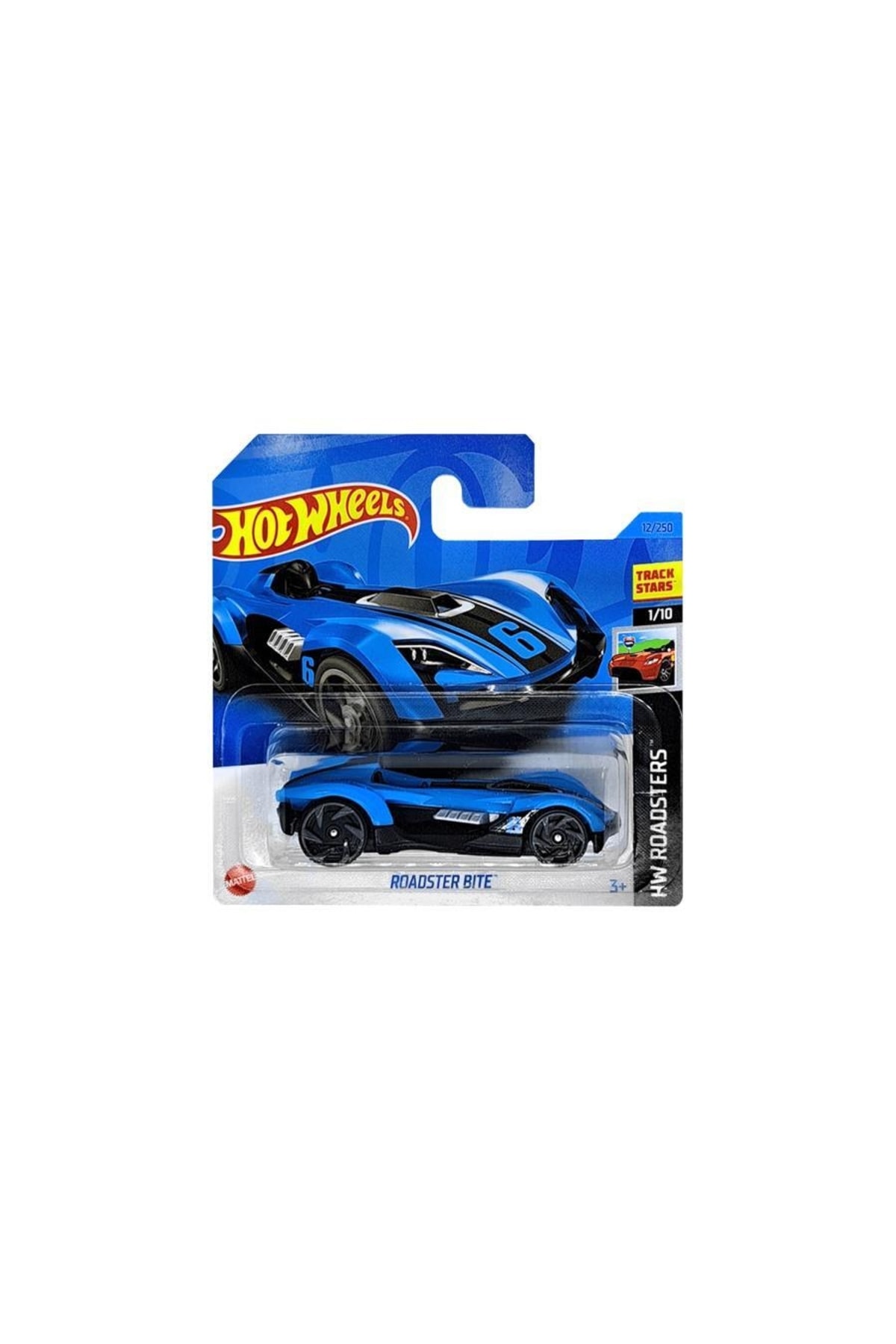 ماشین اسباب بازی SINGLER CARS ROADSTER BITE HKK07 هات ویلز اورجینال HOT WHEELS