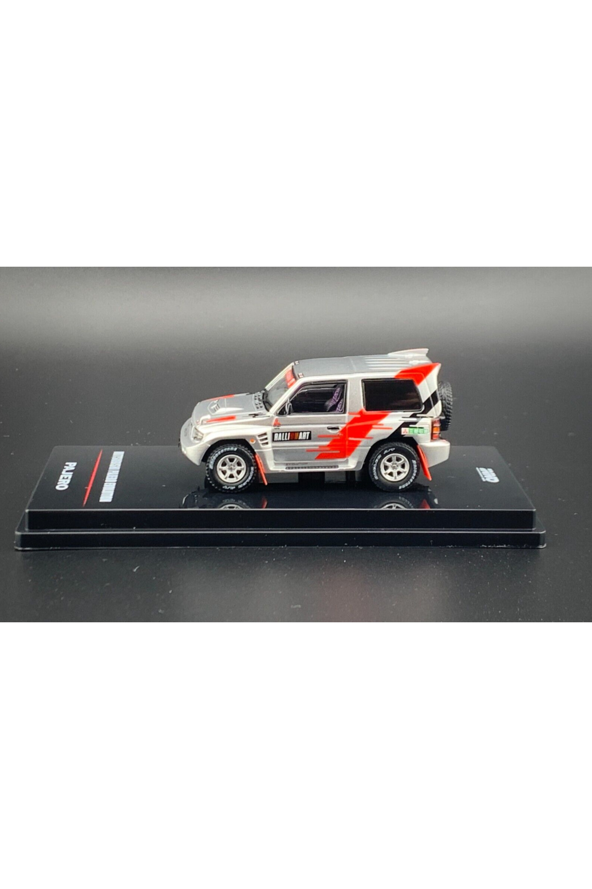 مدل خودرو 64 میتسوبیشی پاجرو EVOLUTION RALLIART نقره ای اورجینال Inno