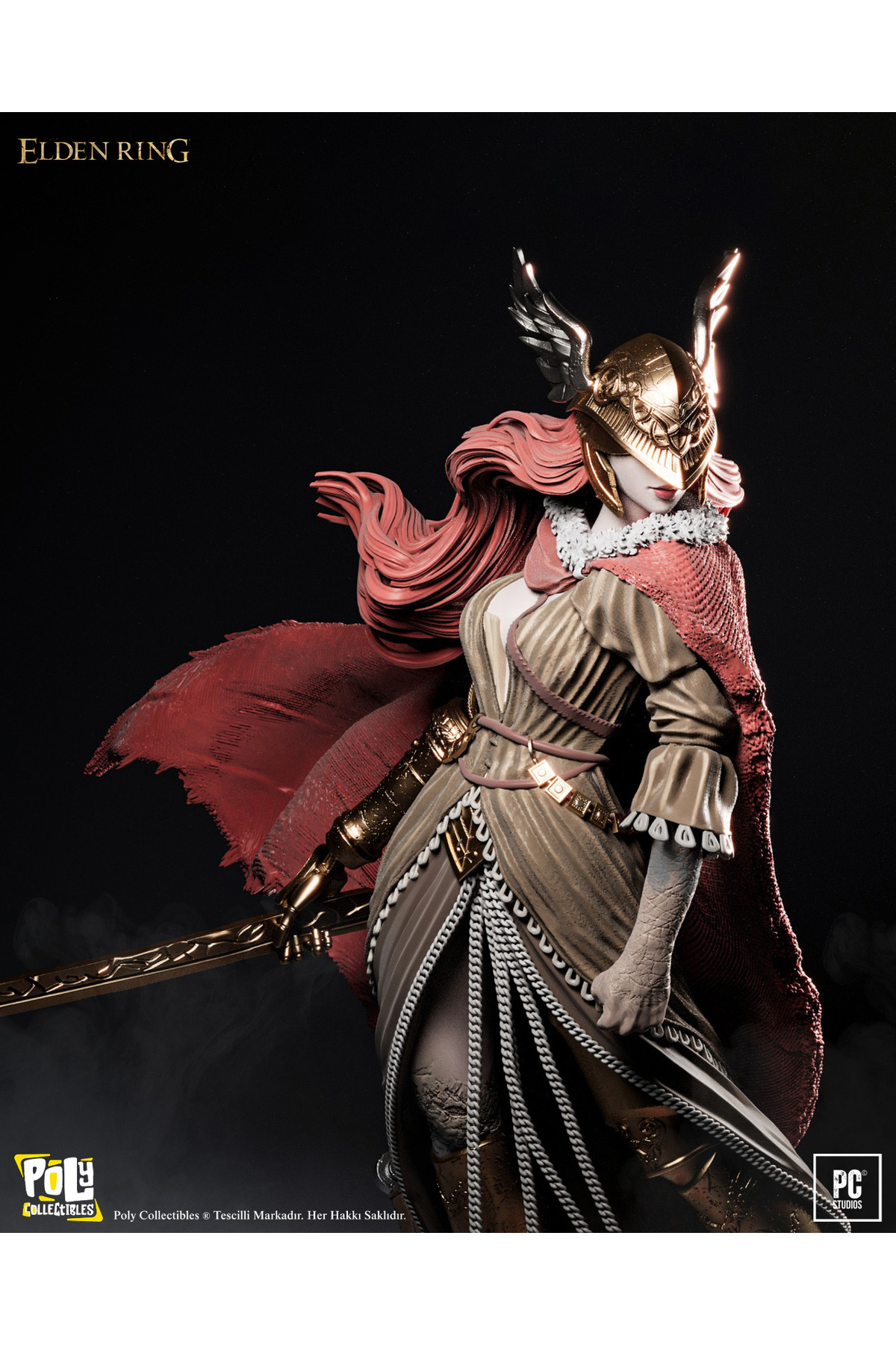فیگور MALENIA – BLADE OF MIQUELLA PREMIUM COLLECTION FIGUR | 30 سانتی متر از ترکیه Elden Ring