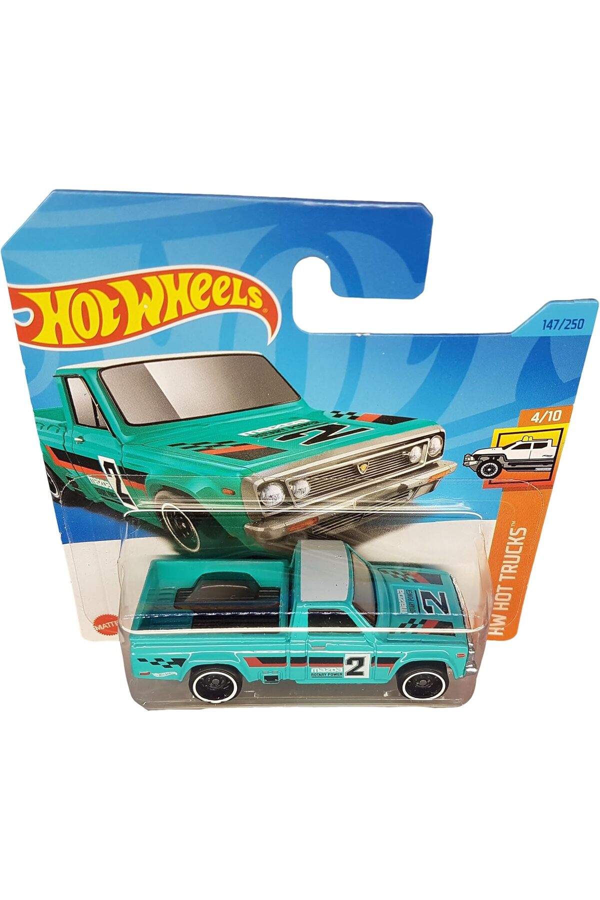 ماشین اسباب بازی MAZDA REPU HW HOT TRUCKS 4 10 HKH99 کارت کوتاه وانت 2023 هات ویلز اورجینال HOT WHEELS