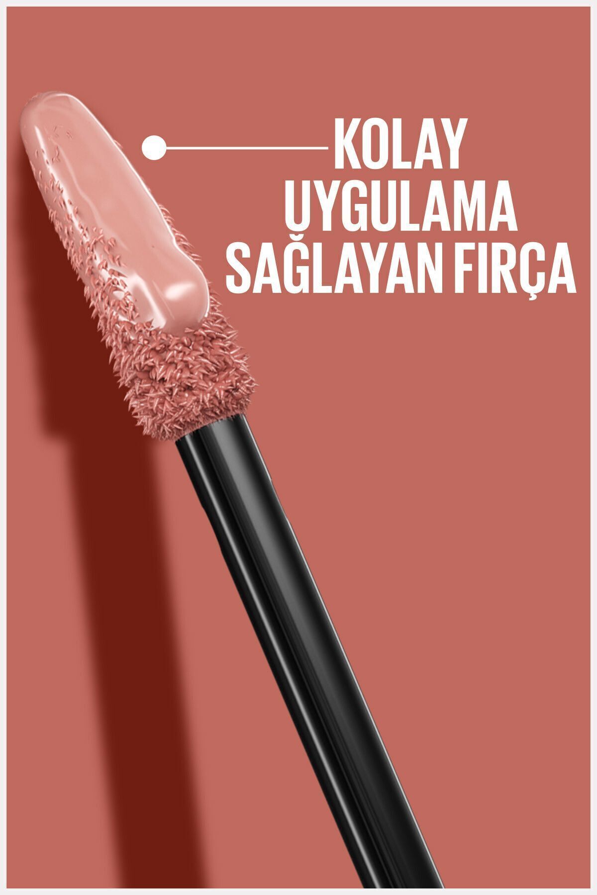 رژ لب براق مایع جوهر وینیل Super Stay 130 extra میبلین Maybelline