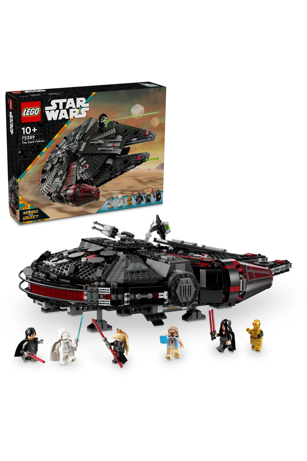 لگو و اسباب بازی های ساخت محور ® STAR WARS™ تیره FALCON 75389 10+ ست ساختمان خلاق 1579 قطعه اورجینال LEGO