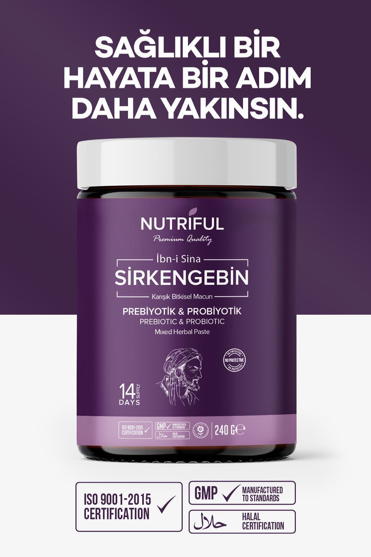 Nutriful Ibn-i Sina Sirkengebin Prebiyotik Macunu