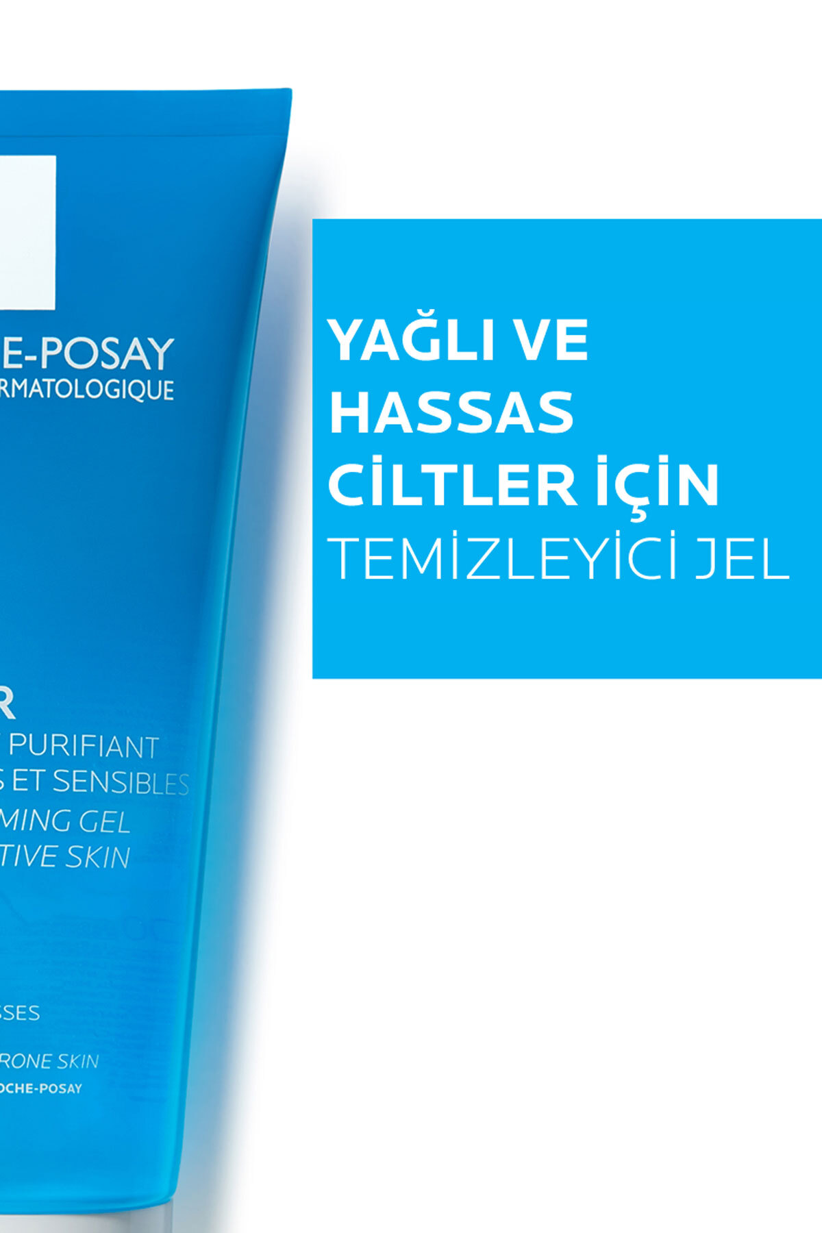 ست مراقبت پوست مجموعه از برای روغن اساسی: ژل شستشو و دوتایی EFFACLAR M+ &amp; FRECHING TONIK La Roche Posay