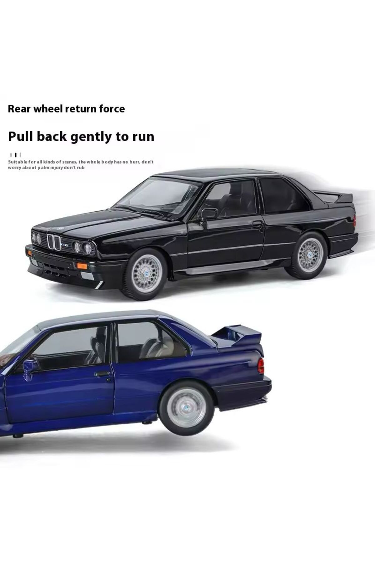 مدل خودرو جدید 1988 BMW M3 E30 DIECAST CAR آبی تیره MODEL کلکسیونی اورجینال scntoys