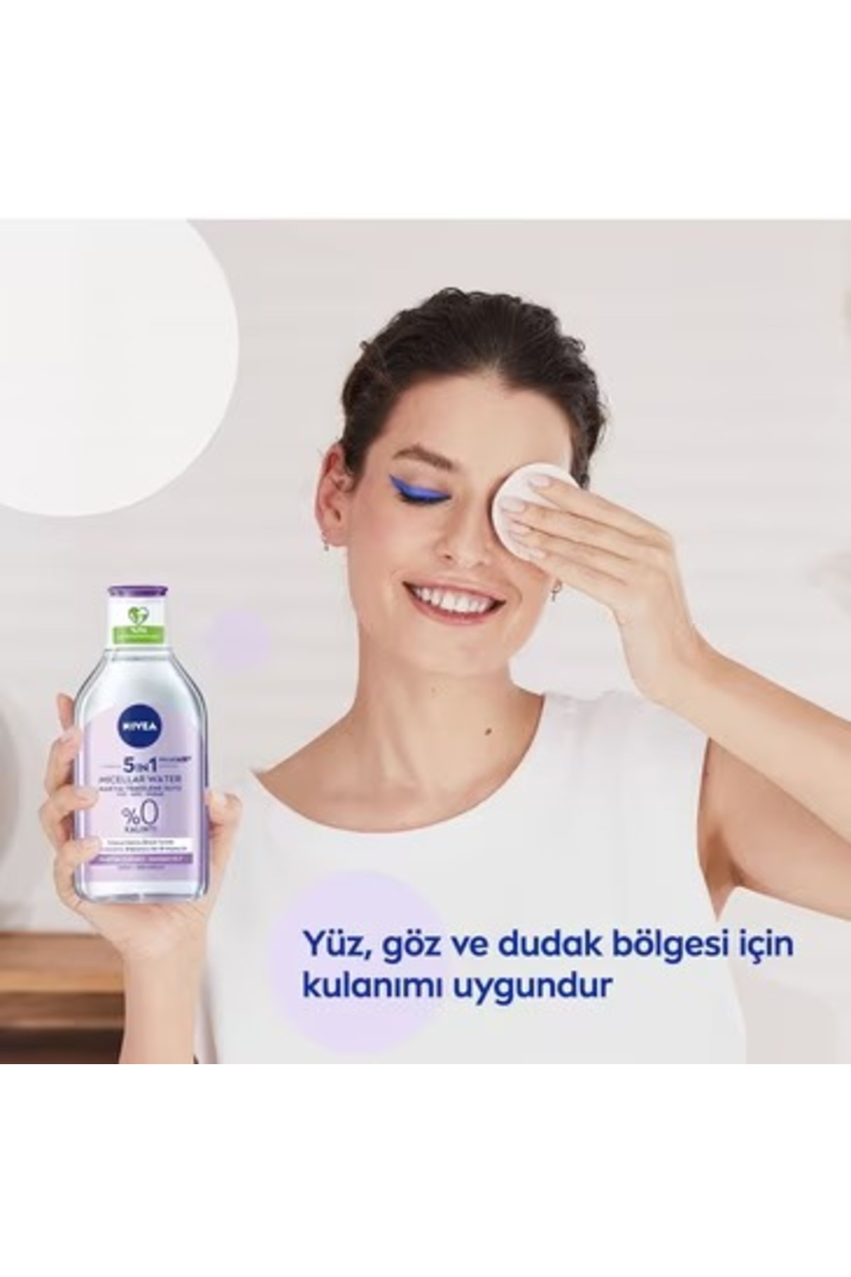 NIVEA آب پاک کننده آرایش میسلار سندورمیکر پوست حساس 400 میلی لیتر