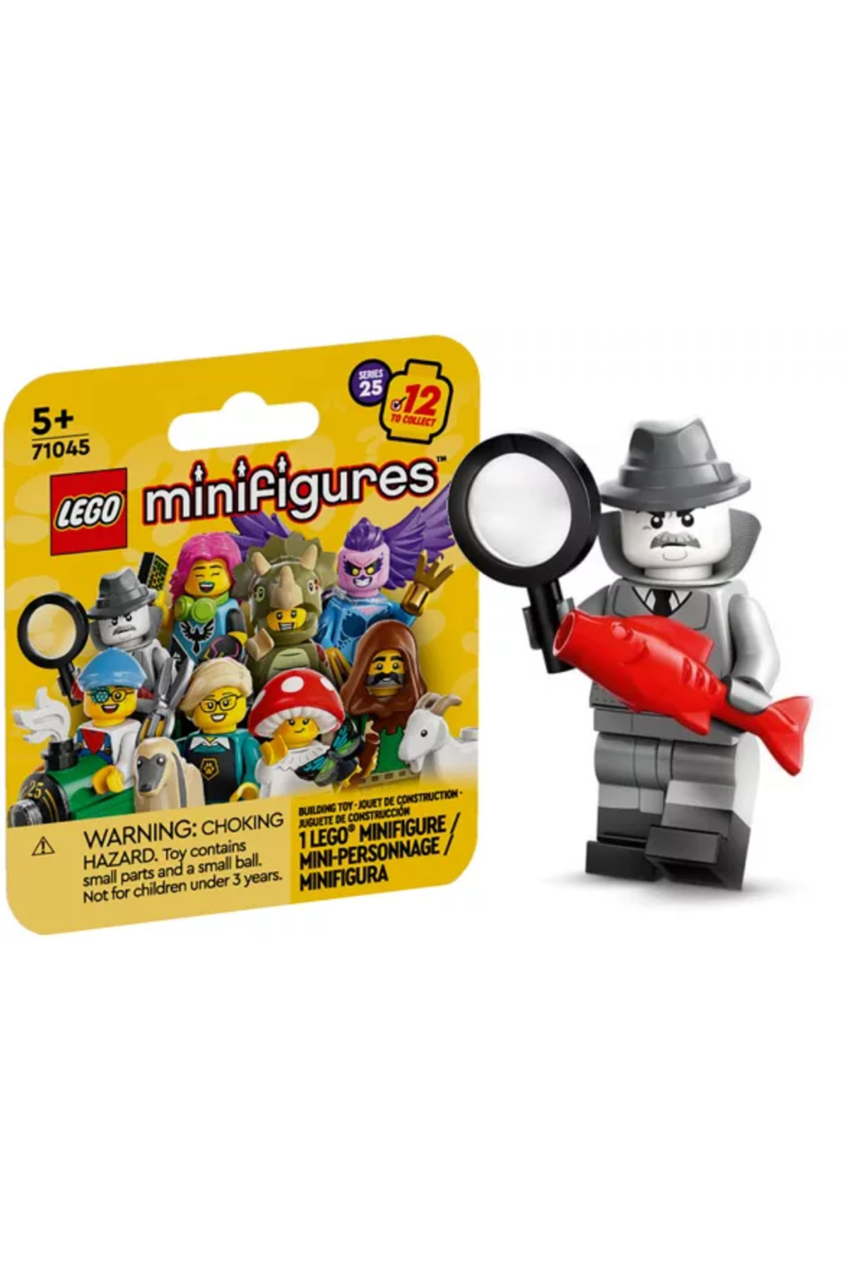 لگو و اسباب بازی های ساخت محور MINIFIGURE 71045 SERIES 25 1 FILM NOIR DETECTIVE از ترکیه LEGO