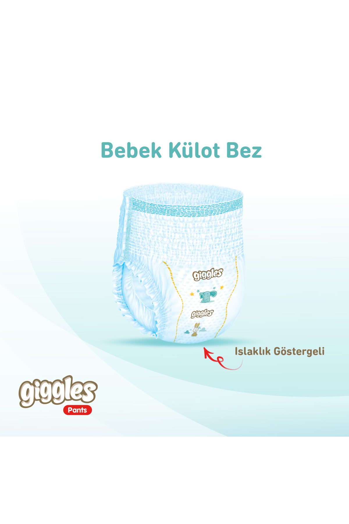 پوشک بچه شلواری سایز 6 XLARGE 100 عددی اورجینال giggles