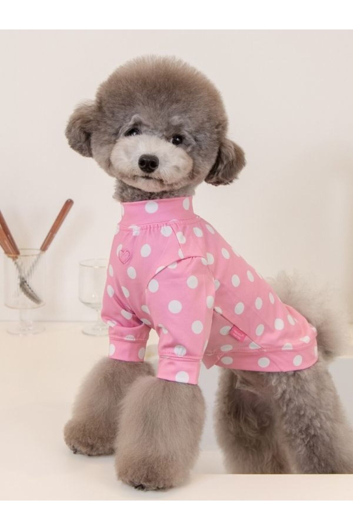 لباس سگ پینکاهولیک Pinkaholic مدل Pamina، کد NAWA-TS7705 صورتی