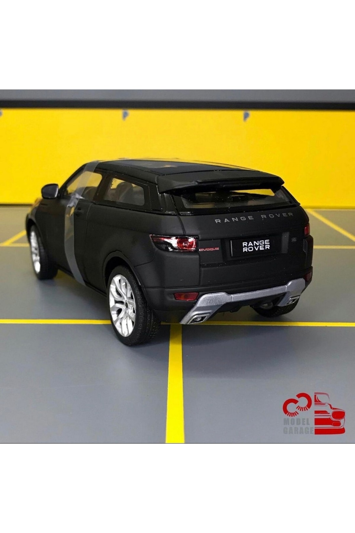مدل خودرو RANGE ROVER EVOQUE 1 24 SCALE C&amp;C MODEL GARAGE DIECAST METAL اورجینال WELLY