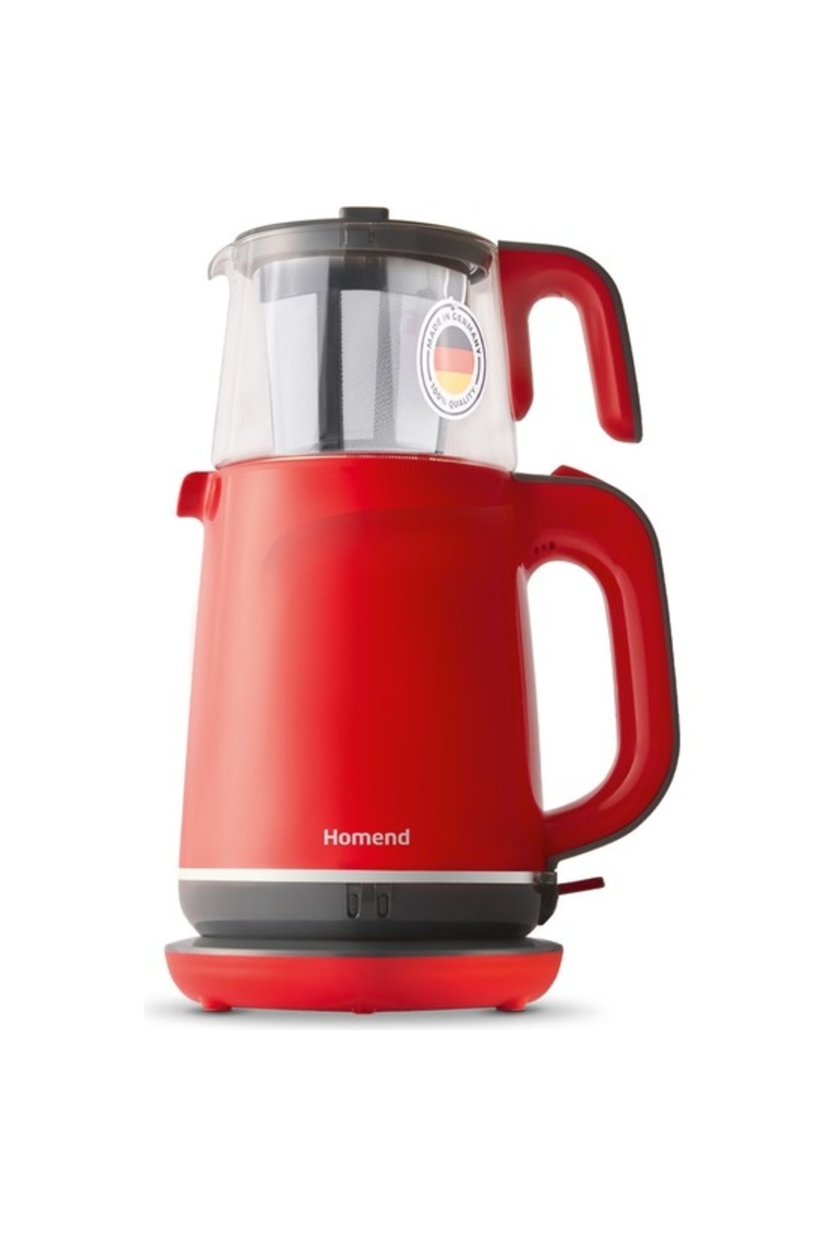 چای ساز دستگاه قرمز ROYALTEA 1742H اورجینال HOMEND